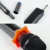 Microphone Wireless Double Mic Microphone Karaoke Wireless Tanpa Kabel TaffSTUDIO Mikrofon Karaoke Wireless Handheld Dynamic Portable MC-1200 - Gambar 2