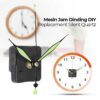 Mesin Jam Dinding Tempel Original Tanpa Suara Sunyi Pengganti Mesin Jam Rusak Mesin Jam Dinding DIY Replacement Silent Movement Quartz Clock