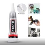 BAO SHUN DA Lem Kuat Serbaguna Power Glue Strong Adhesive 15ml - B-7000 Lem B7000 T7000 Lem LCD Touchscreen HP Backdoor Casing Lem Plastik Besi Kaca Karet Kulit Kayu Logam Keramik Lem Bening Hitam Super Kuat Serbaguna Perekat Universal Handphone Elektronik