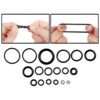 Seal Karet Set Oring Rubber O Ring Gasket 1 SET Sil Cincin Karet Rubber O-Ring Tightening Repair Kit 225 PCS - Gambar 2