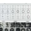 Seal Karet Set Oring Rubber O Ring Gasket 1 SET Sil Cincin Karet Rubber O-Ring Tightening Repair Kit 225 PCS - Gambar 3