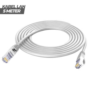 Kabel LAN UTP CAT5e RJ45 5 Meter Kabel Ethernet Patch Cord untuk Router Modem PC Laptop CCTV High Speed5M Kabel Jaringan Kabel LAN 5 Meter Kabel Jaringan UTP jaringan CAT 5e 5m 5meter RJ45 5 Meter Kabel RJ45 5 Meter Kabel RJ45 5m LAN Outdoor RJ45 5m 5meter - Gambar 3