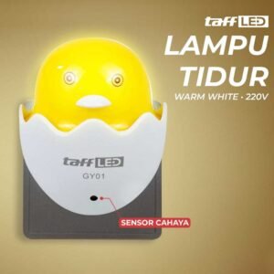 TaffLED Lampu Tidur LED Ayam Sensor Cahaya Night Light Warm White 5W - GY01 Lampu Tidur Lucu Bentuk Ayam Telur Dekorasi Kamar Anak Night Lamp Sensor Otomatis Cahaya LED 5W Lampu Tidur Otomatis TaffLED Night Light Karakter Ayam Telur Unik Imut Dekorasi Rumah - Gambar 7