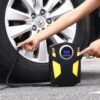 Pompa Angin Ban Mobil Compresor Mini Kompresor Portable Inflator Elektrik LCD Display - Gambar 5