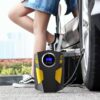 Pompa Angin Ban Mobil Compresor Mini Kompresor Portable Inflator Elektrik LCD Display - Gambar 6