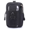 Tas Ikat Pinggang HP Tactical Pria Kecil Sabuk Waist Bag Belt Pack Military Outdoor Kemah Camping - Gambar 4