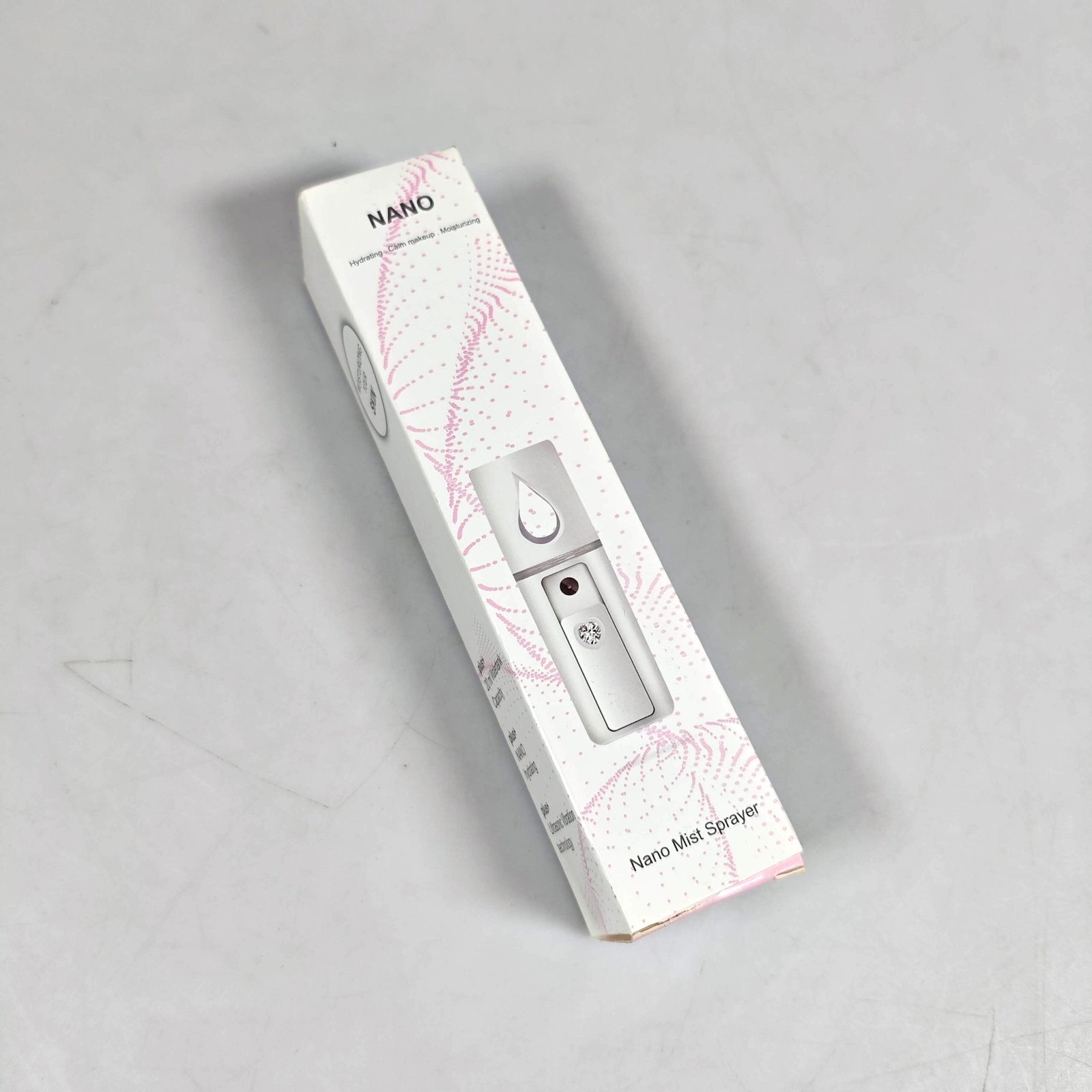 Biutte.co Nano Spray Steamer Muka Portable L-2 White, Humidifier Wajah Mini Mist Atomization dengan Water Tank 30ml, Facial Mister USB Rechargeable 450mAh, Uap Halus untuk Membantu Menjaga Kelembapan Kulit - Gambar 9