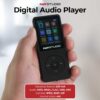 ZYZY Pemutar Musik MP3 MP3 Digital Audio Player 1.8 MP3 Player Recorder Ebook Radio Bluetooth