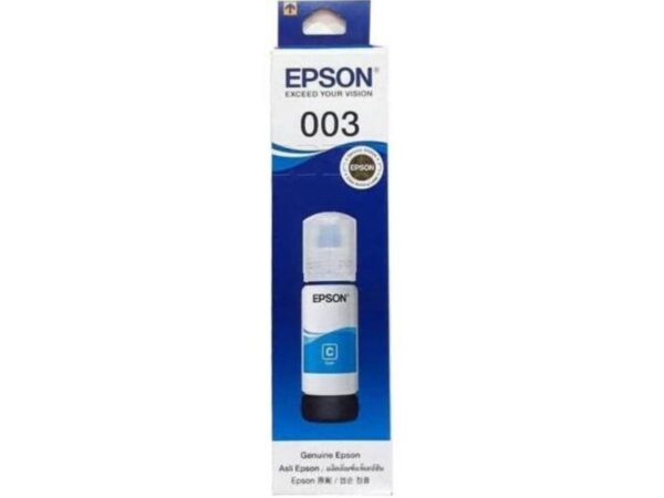 Cyan Tinta Printer Epson 003 Cyan Original L3110 L3150 L1110 L3101 L5190 - Gambar 3