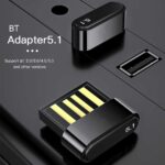 Dongle Bluetooth PC Laptop Komputer Mini Nano Adaptor Bluetooth 5.1 Dongle for PC Mouse Earphone Speaker