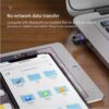 ESSAGER Dongle Bluetooth 5.0 USB Dongle Bluetooth Adaptor Wireless Transmitter PC Laptop Komputer Plug N Play - Gambar 5