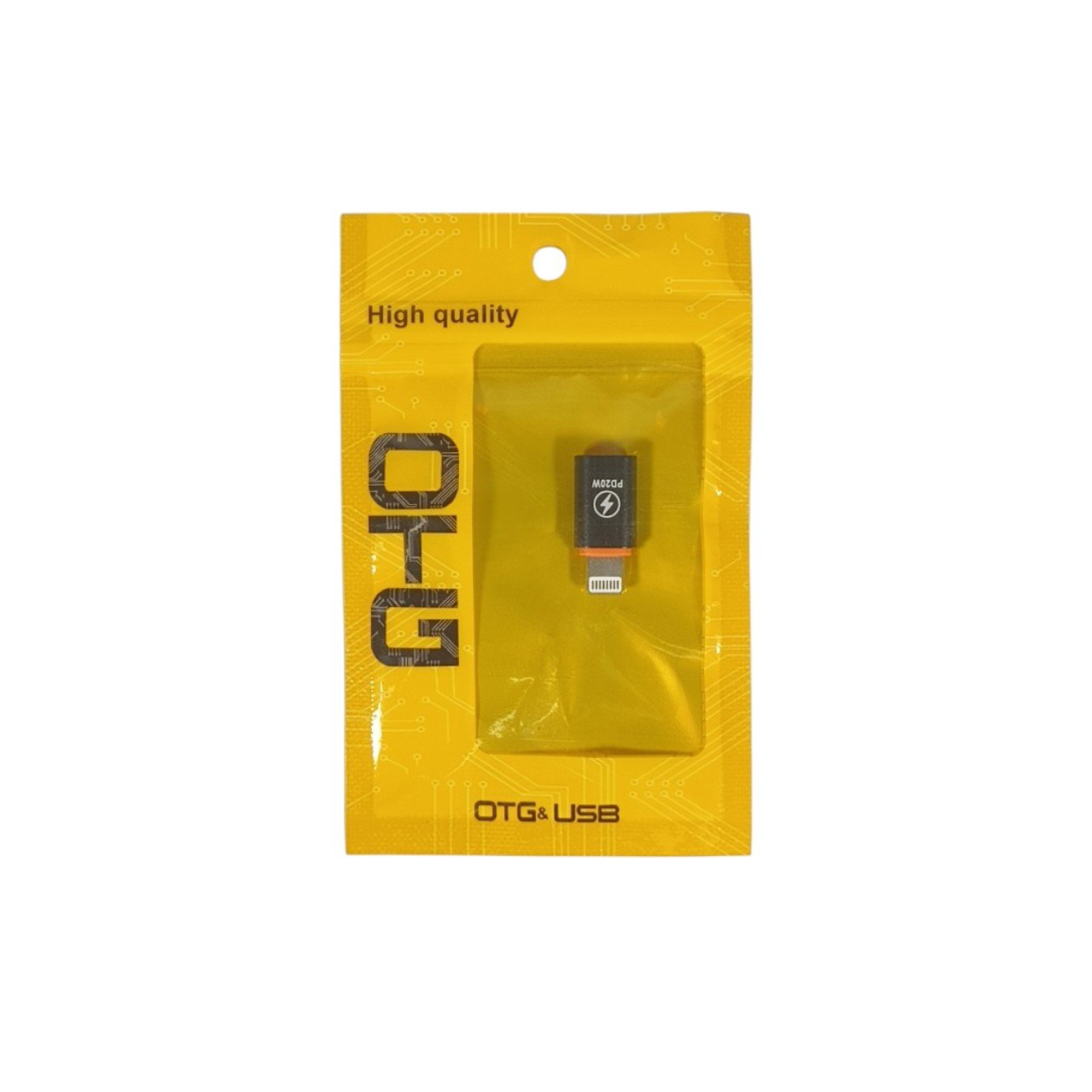 OLAF OL20 OTG USB Type C to Lightning Adapter Converter iPhone Fast Charge PD 20W Kabel Data Charger Transfer Data Smartphone Tablet Laptop Mini 23x11x6mm Black Pengisian Daya Praktis - Gambar 9