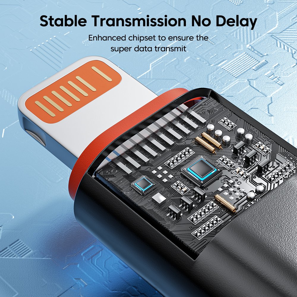 OLAF OL20 OTG USB Type C to Lightning Adapter Converter iPhone Fast Charge PD 20W Kabel Data Charger Transfer Data Smartphone Tablet Laptop Mini 23x11x6mm Black Pengisian Daya Praktis - Gambar 8