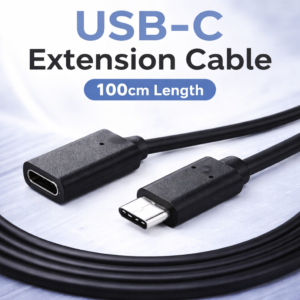 SOONHUA Kabel Perpanjangan USB Type C Male Ke Female 1 Meter Original - Extension Cable Type C To C Solusi Praktis Jangkauan Kabel Data Lebih Panjang Dan Aman Kualitas Handal Tersedia Di Jadi Store Lamongan - Gambar 5