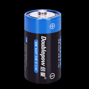 Doublepow Baterai Besar Tipe D Radio Jadul Jaman Dulu Senter Senter Lalu Lintas Parkir Megaphone 1.5V Zinc Carbon Battery 1 PCS - Gambar 6