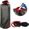 TaffSPORT Botol Minum Lipat Camping  Kemah Mendaki Hiking Umroh Haji Drinking Bottle 700ml BPA Free - Gambar 2