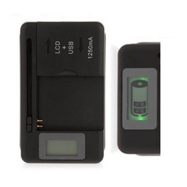Charger Kodok Universal Desktop Baterai HP Kamera Digital Digicam Charger Baterai Universal USB Battery Dock with LCD Display - Gambar 2