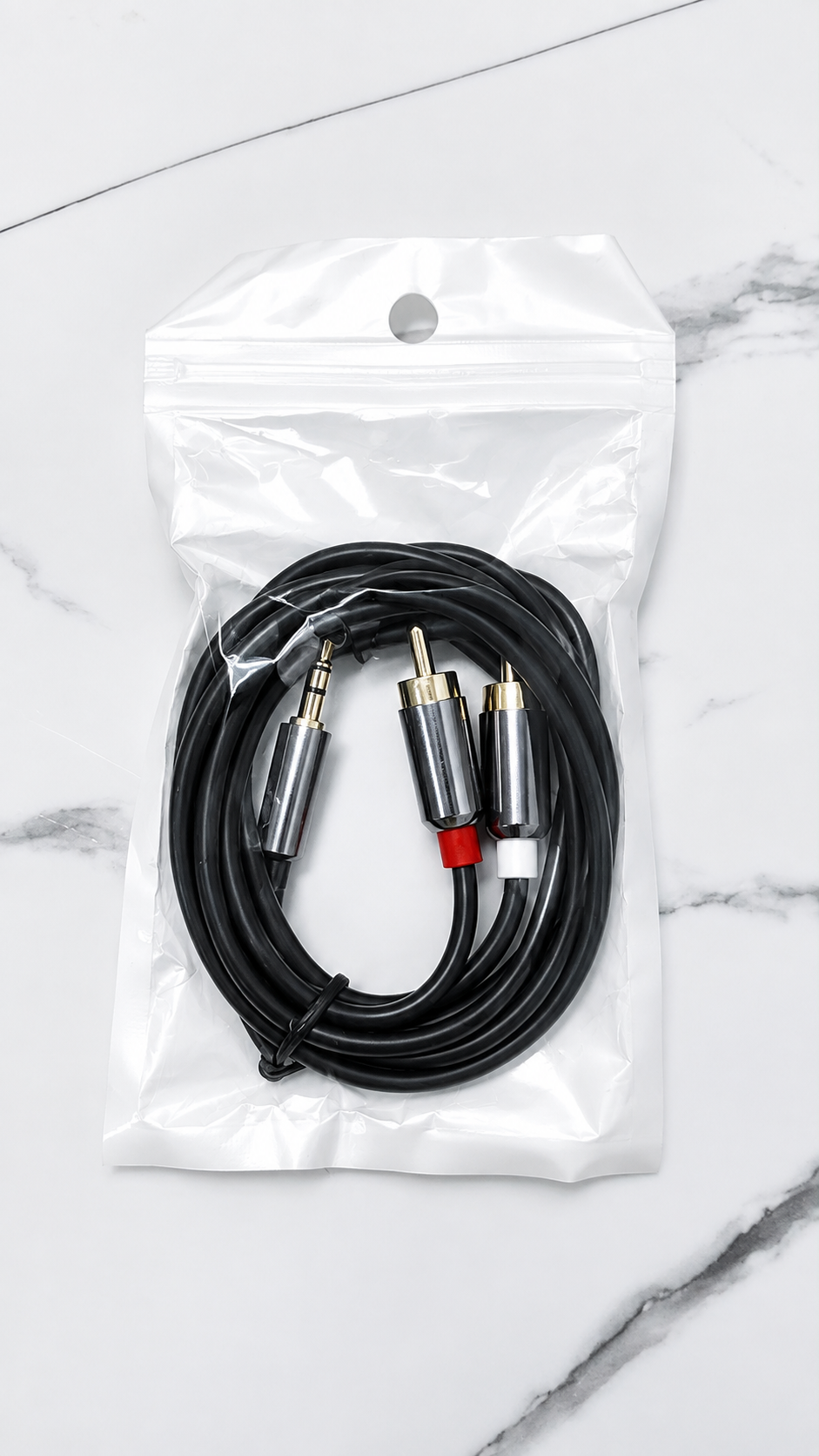 FONKEN Kabel AUX 3.5mm Male to RCA Male 115cm Kabel Audio Jack 3.5mm ke RCA 1 to 2 untuk Speaker Amplifier Home Theater Smartphone Tablet Mobil Tembaga 4N TPE Fleksibel Minim Noise - Gambar 7