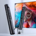 ROBOT Laser Pen Pointer Merah RLP01 Red Laser Presentasi Power Point Rapat Wireless Laser Page Turning Pen