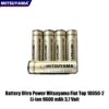 Flat Top Baterai Batere Battery 18650 Mitsuyama MS-18650 9600 mAh 3.7v Senter Kepala Swat Kipas Power Bank Original Batre Charger Batrei Batrai