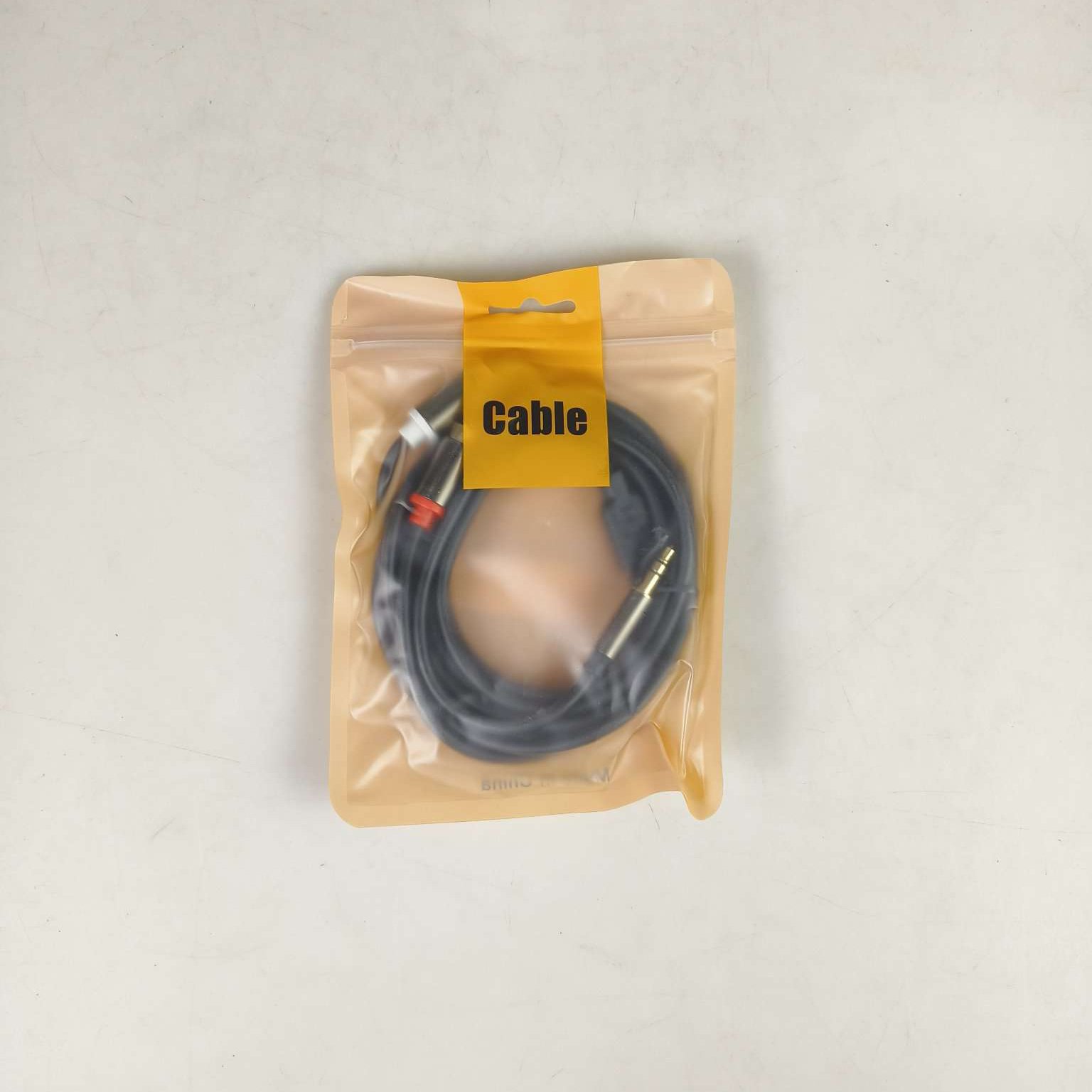 FONKEN Kabel Audio AUX 3.5mm Male to 2 RCA Male 2 Meter HiFi Stereo Tembaga 4N 99.99% TPE untuk Speaker Amplifier Home Theater Smartphone Tablet TV Audio Mobil dan Perangkat Musik - Gambar 7