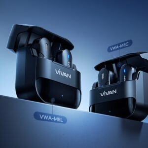 VIVAN VWA-M8C Wireless Microphone USB Type-C Original - Mikrofon Nirkabel Clip On Recording High Quality Sound Solusi Rekam Suara Jernih Untuk Vlog Live Streaming Dan Interview Konten Kreator Jadi Store Lamongan - Gambar 7
