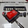 Merah Besar Saklar Power On Off Mini Rocker Switch Besar Kecil Warna Hitam Merah 2-P 2 Pin - Gambar 2