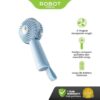 ROBOT RT-BFS2 Kipas Portable Kipas Robot Mini Handy Mini Fan Kipas Blue Gagang Genggam Portable Rechargeable 1200mAh Original Garansi Resmi