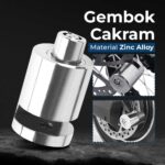 DEYIOU Gembok Sepeda Motor Cakram Moped Disc Brake Zinc Alloy P1318 – Gembok Cakram Motor Anti Maling Gembok Cakram Honda Yamaha Matic Bebek Gembok Cakram Sepeda MTB Sepeda Pancal Disc Lock Kuat Tahan Lama DEYIOU P1318