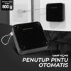 TaffHOME Tutup Pintu Otomatis Automatic Door Closer 800g MO-206 Alat Tutup Pintu Aluminium Sliding Geser Otomatis Engsel