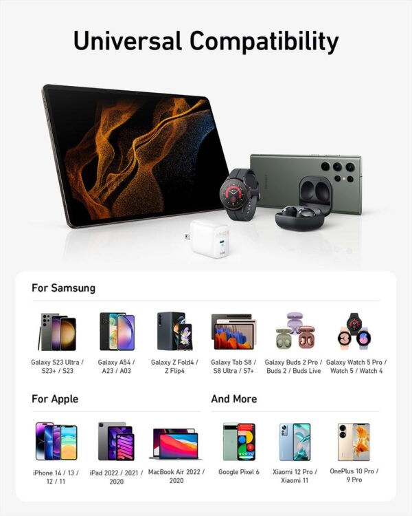 ANKER 313 Wall Kepala Batok Adaptor Charger 45W 45 W Watt PPS PD Power Delivery PowerIQ3.0 SFC Super Fast Charging USB Type C Type-C Tipe C A2643 A2643G11 A2643G21 - Gambar 3