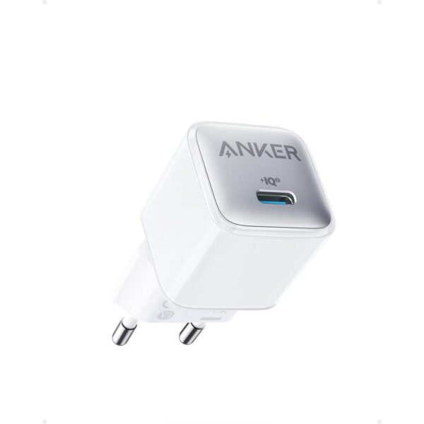 Anker A2637 PowerPort Nano Pro 20w Black White Fast Charger Batok Adaptor Adapter Charger iPhone PD USB-C Type-C Type C Original Garansi Resmi Fast Charging PowerIQ 3.0 A2637L16 A2637L26 - Gambar 2