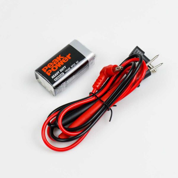 JUNEJOUR Digital Clamp Multimeter Tang Ampere DT266 Digital Clamp Meter Tang Ampere Multitester Multimeter Digital Kabel Tester Ukur Arus Tegangan Listrik AC DC - Gambar 4