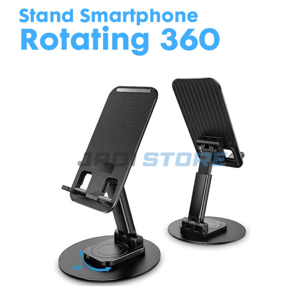 LinQi Stand Smartphone Universal Holder Foldable Rotating 360 - LQ03 Phone Smartphone Stand Holder Dudukan Tatakan Tempat HP di Meja Kerja