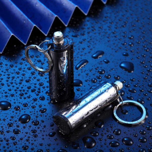 Firetric Gantungan Korek Api Unik Korek Api Mancis Minyak Outdoor Camping Waterproof Mini Murah Kunci Tas Kunci Pemantik Api Kunci Mobil Kunci Motor - Gambar 3