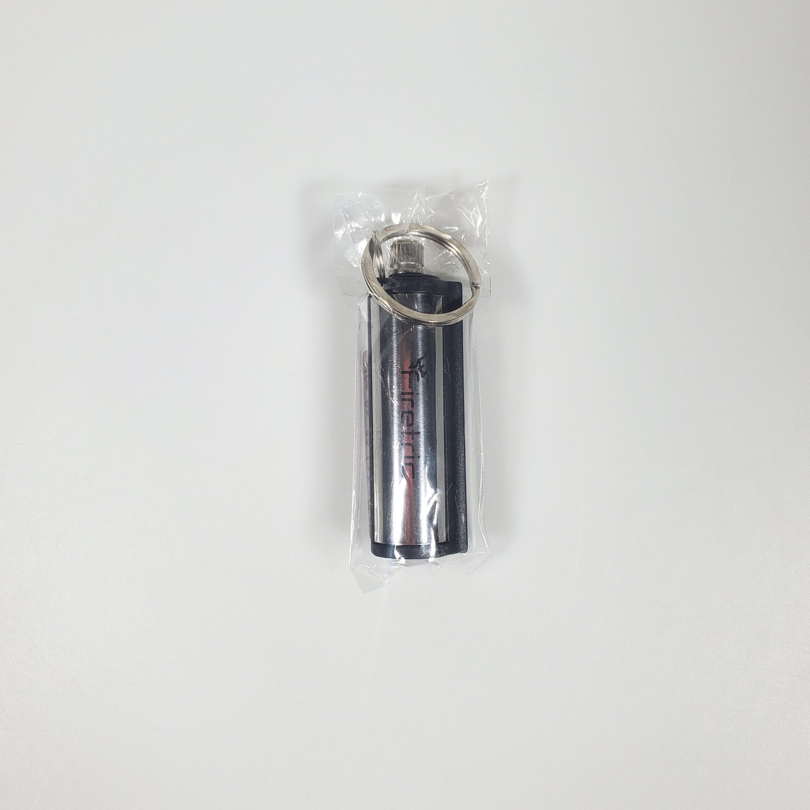 Firetric Gantungan Korek Api 18G Silver Mancis Minyak Waterproof Pemantik Manual Mini Isi Ulang Aluminium Tahan Air Korek Outdoor Camping Hiking Survival Portable untuk Kunci Motor Mobil Tas - Gambar 7