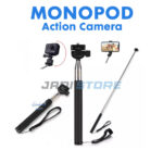 Monopod Tongsis Stick Fotopro Extendable Tongkat Selfie Vlog Live Kamera Action GoPro DSLR & Smartphone + Holder U