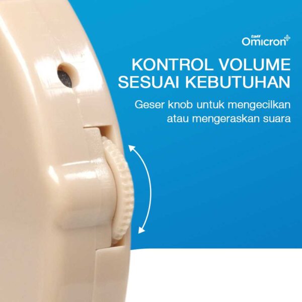 TaffOmicron Alat Bantu Dengar Hearing Aid Amplifier Telinga Earphone  Alat Bantu Dengar Telinga Anak Lansia Powertone Earphone Alat Bantu Dengar Pengeras Suara Hearing Aid JZ-1088A - Gambar 5