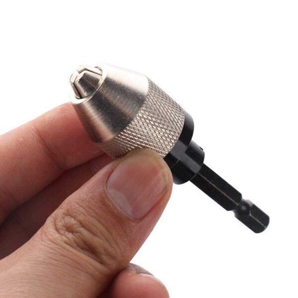 WREOW Adapter Adaptor Converter Sambungan Penjepit Mata Bor Drill Bit Quick Change 1/4Inch Hex Shank - 2054A - Gambar 3