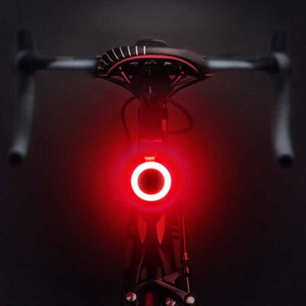 ZACRO Lampu Sepeda Belakang LED Merah Kelap Kelip Anak Ontel Tail Light LED USB Rechargeable 5 Mode
