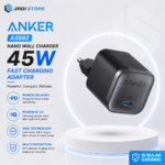 Anker Nano Wall Charger Kepala Adaptor Charger 45W A2692L11 A2692L21 Original Fast Charging Adapter USB-C Type-C Type C PD Super Fast Charge Charger Ponsel Laptop iPhone Samsung Android – Garansi Resmi