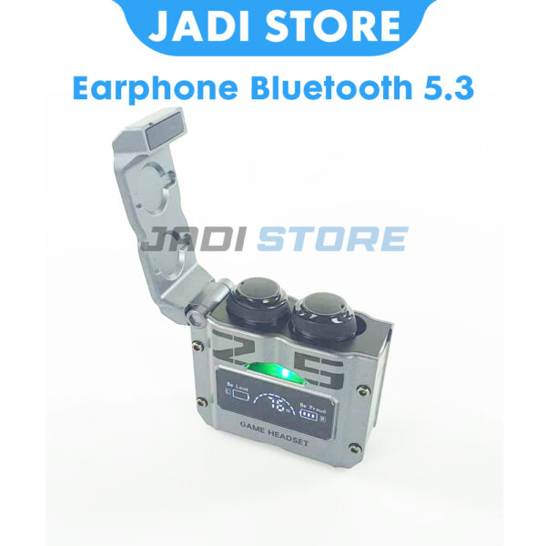 ARIDATHA Earphone Headset Handsfree Bluetooth 5.3 TWS M25 Wireless Earbuds HiFi Sound Noise Canceling Stereo Waterproof Gaming Musik Sport dengan LED Display Charging Case - Gambar 3