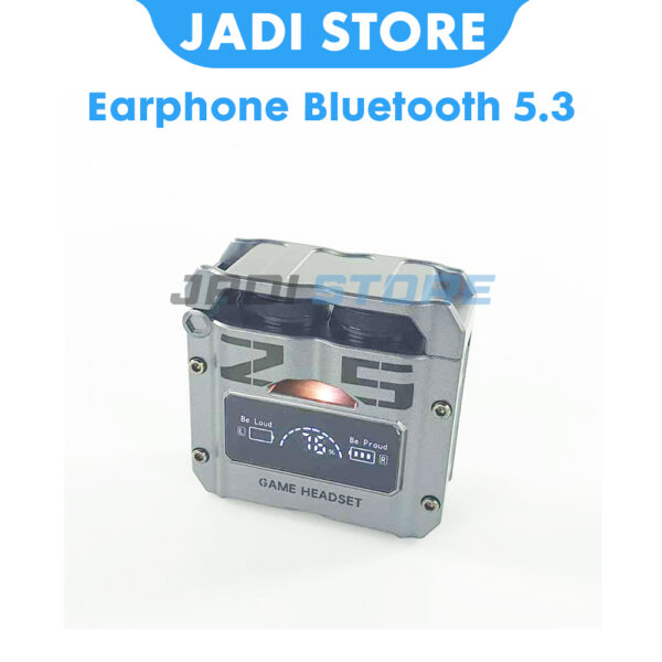 ARIDATHA Earphone Headset Handsfree Bluetooth 5.3 TWS M25 Wireless Earbuds HiFi Sound Noise Canceling Stereo Waterproof Gaming Musik Sport dengan LED Display Charging Case - Gambar 2