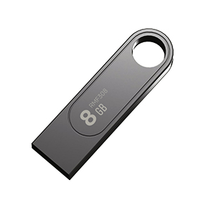 Robot Flashdisk RMF308 Metal High Speed USB Drive 8GB - Flashdisk Robot Original Desain Premium Tahan Lama Transfer Data Cepat Kompatibel Laptop PC TV Mobil Flashdisk Metal USB Memory Stick - Gambar 2