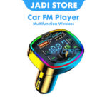 WUXANG Car Charger Mobil Fast Charging Bluetooth 5.0 W-31 Q7 – FM Transmitter Modulator Mobil MP3 Player 3 USB Port 3.1A Dual Port PD 20W Wireless Car FM Player 12–24V Multifunction Charger