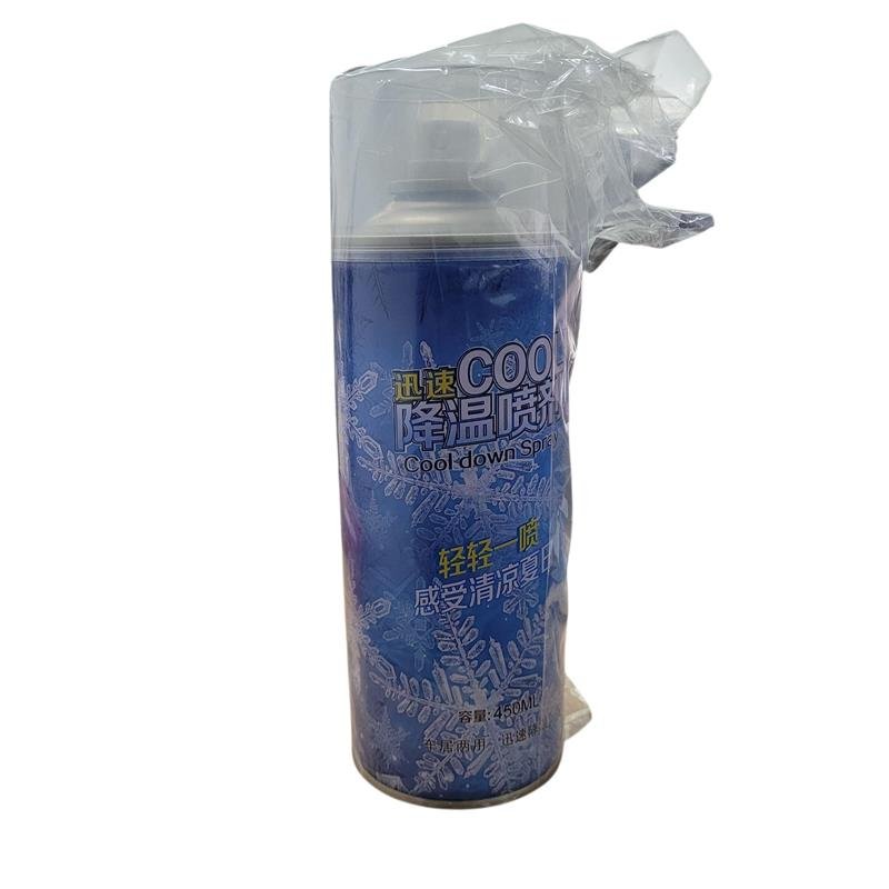 PICC Cooling Spray 450ml Semprotan Dingin Pereda Nyeri Otot Sendi Cedera Ringan Car Rapid Cooling Spray Pendingin Tubuh Instan Pain Relief Spray untuk Olahraga Gym Futsal Sepeda Hiking dan Kendaraan - Gambar 8