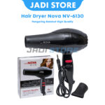 Nova NV-6130 Hairdryer Hair Dryer Pengering Rambut Profesional Salon Barber BESAR Blow Rambut Ion Thermo Protect Angin Kuat Cepat Kering Original Untuk Rumah Salon Hair Styling 2 Speed 2 Heat