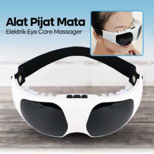 TAFFOMICRON Alat Pijat Mata Elektrik Eye Care Massager XTK-018 Alat Terapi Getar Mata Lelah Kantung Mata Hitam Kerutan Solusi Insomnia Migrain Pusing Relaksasi Kesehatan Mata Praktis Nyaman Ekonomis Berkualitas Original Alat Kesehatan Menjaga Mata Sehat - Gambar 8
