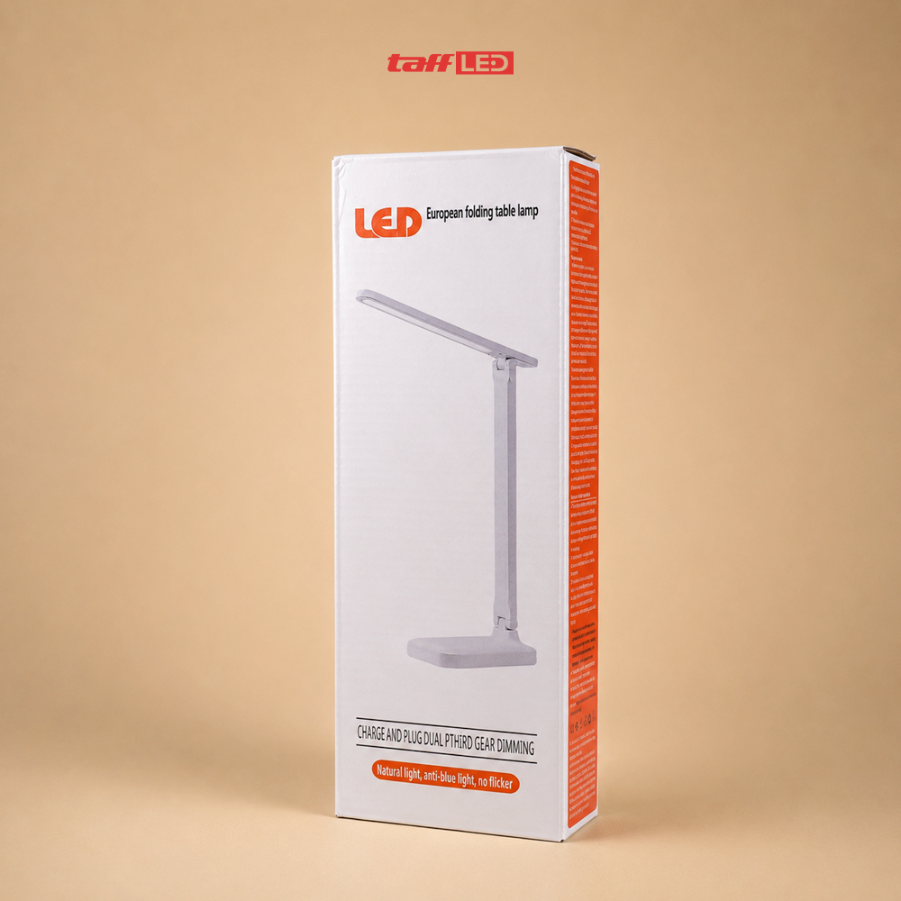 TaffLED Lampu Meja Belajar LED Hitam Eye Protection USB Model 8W 3 Color T302 Lampu Belajar Lampu Tidur Lampu Baca Lampu Meja Lipat 3 Warna Pelindung Mata Sentuh Dapat Diredupkan LED Kamar Tidur Membaca USB Lampu Meja - Gambar 7