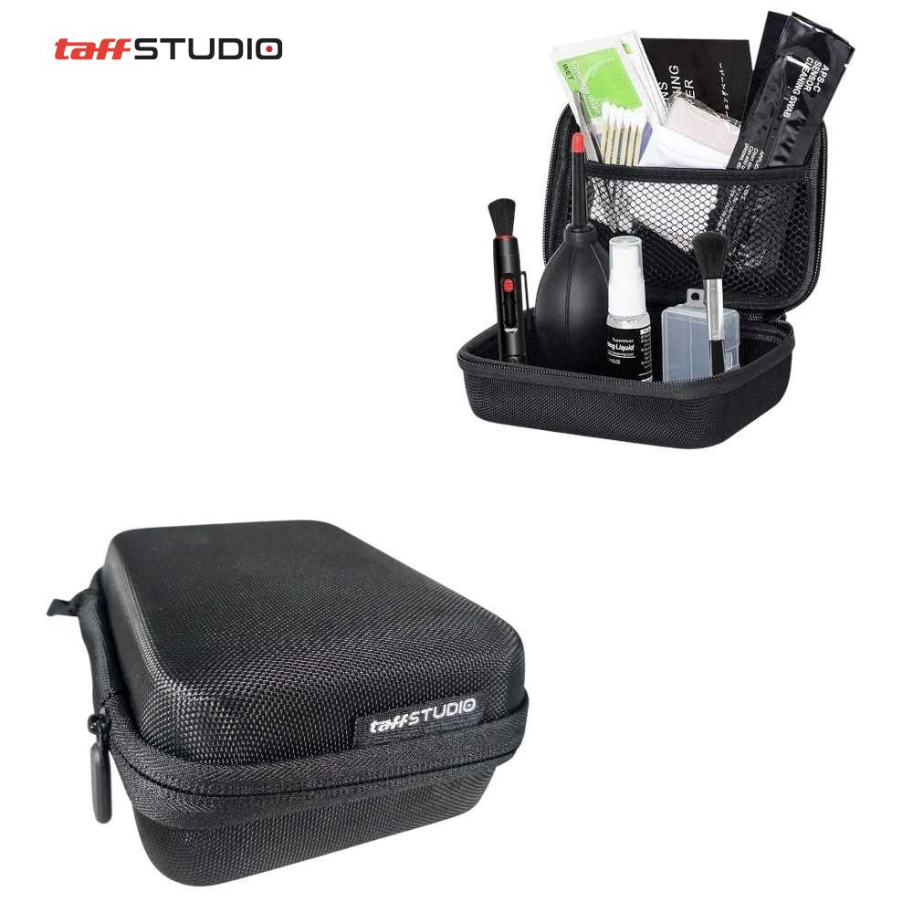 TAFFSTUDIO Set Pembersih Kamera Camera Cleaning Kit 13in1 DSLR Mirrorless Lens Sensor Cleaner Full Frame APS-C Blower Microfiber Canon Nikon Sony Fujifilm Proyektor Laptop Teropong Black - Gambar 6